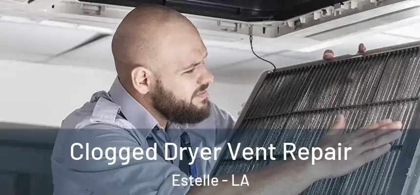  Clogged Dryer Vent Repair Estelle - LA